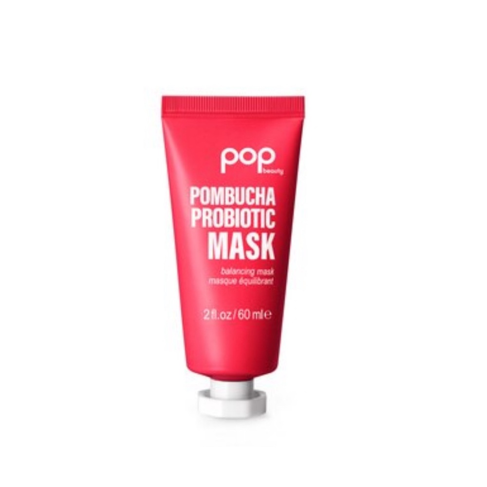 POPBEAUTY Pombucha Probiotic Mask | Balancing Seed-Infused Jelly Mask | 2 Fl Oz